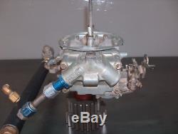 Barry Grant Racing Holley 750 cfm Alky 4 BL Double Pumper Carburetor withRegulator