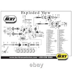Bert Transmission 3 Tail Housing, Late Model