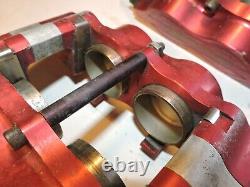 Bicknell 2000 series front brake calipers 1 3/4 pistons pair NASCAR Late Model