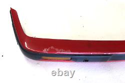 Bmw E30 88-92 Late Model Front Plastic Bumper Zinnoberrot Red 138