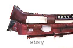 Bmw Oem E30 88-92 Late Model Front Lower Valance Panel Zinnoberrot Red 138