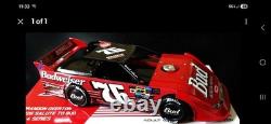 Brandon Overton ADC 2026 Budweiser Dirt Late Model 1/24 Car Dale Jr Tribute