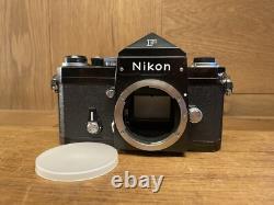 CLA'd Late Model 743xxxx Near Mint Nikon F Eye Level Black Film Camera /JP