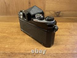 CLA'd Late Model 743xxxx Near Mint Nikon F Eye Level Black Film Camera /JP