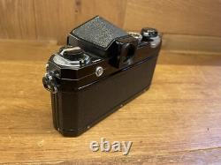 CLA'd Late Model 743xxxx Near Mint Nikon F Eye Level Black Film Camera /JP