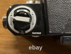 CLA'd Late Model 743xxxx Near Mint Nikon F Eye Level Black Film Camera /JP