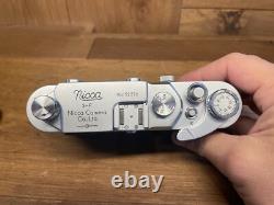 CLA'd Mint Nicca 3-F Late Model Rangefinder Film Camera Body From Japan