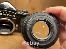 CLA'd Rare Black Near Mint ++ Pentax S2 Late Model Camera Takumar 55mm F/2