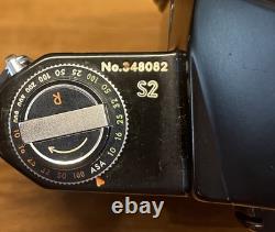 CLA'd Rare Black Near Mint ++ Pentax S2 Late Model Film Camera 55mm F/1.8 JP