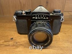 CLA'd Rare Black Near Mint ++ Pentax S2 Late Model Film Camera 55mm F/1.8 JP