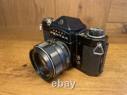 CLA'd Rare Black Near Mint ++ Pentax S2 Late Model Film Camera 55mm F/1.8 JP