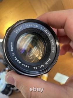 CLA'd Rare Black Near Mint ++ Pentax S2 Late Model Film Camera 55mm F/1.8 JP