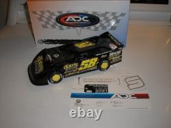 CUSTOM ADC 2021 Ross Bailes #58 dave's Towing Outlaw Late Model Dirt Car Free SH