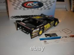 CUSTOM ADC 2021 Ross Bailes #58 dave's Towing Outlaw Late Model Dirt Car Free SH