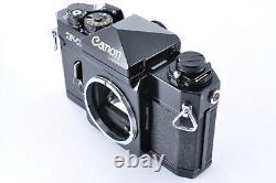 Canon F-1 Late Model 35mm SLR Film Camera Body Black Near MINT JAPAN #62