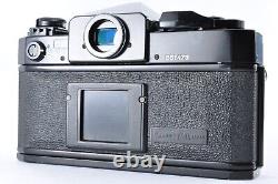 Canon F-1 Late Model 35mm SLR Film Camera Body Black Near MINT JAPAN #62