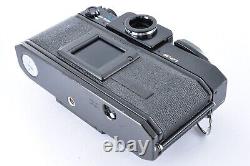 Canon F-1 Late Model 35mm SLR Film Camera Body Black Near MINT JAPAN #62