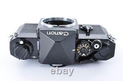 Canon F-1 Late Model 35mm SLR Film Camera Body Black Near MINT JAPAN #62