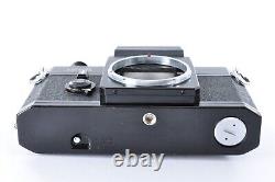 Canon F-1 Late Model 35mm SLR Film Camera Body Black Near MINT JAPAN #62