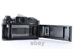 Canon F-1 Late Model 35mm SLR Film Camera Body Black Near MINT JAPAN #62