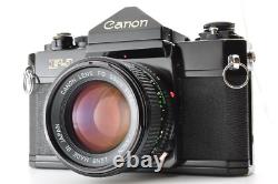 Canon F-1 N Late Model 35mm NEW FD NFD 50mm F1.4 MF Standard Lens EXC+++ #5707