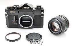 Canon F-1 N Late Model 35mm NEW FD NFD 50mm F1.4 MF Standard Lens EXC+++ #5707