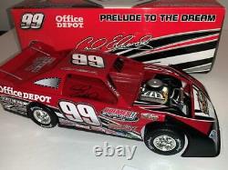 Carl Edwards signed 2007 #99 Office Depot Dirt Late Model 1/24 ADC Diecast