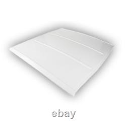 Chevron Blue Fiberglass Late Model Racing Roof-47-1/2 Inches Wide