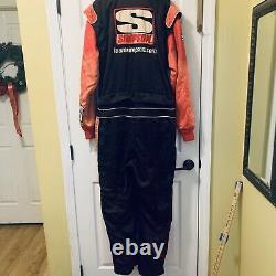 Chub Frank 1 Star Official Fire Suit MTO 21 Late Model Racing Dirt Track CFR