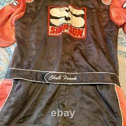 Chub Frank 1 Star Official Fire Suit MTO 21 Late Model Racing Dirt Track CFR