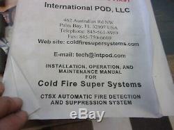 Cold Fire Supression System 2 Liter Cylinder sprint car late model dirt race