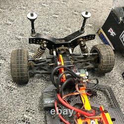 Custom Works Late Model Wedge RC Oval Dirt Package Model Unknown withMANY Extras