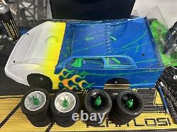 Custom Works Rocket Stage 4 1/10 Electric Latemodel Dirt Oval With Tires