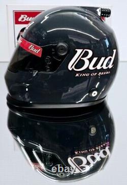 Dale Earnhardt Jr 2024 Budweiser Late Model & Mini Helmet Combo 1/24 Color Chrom