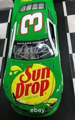 Dale Earnhardt Jr #3 Sun Drop Wilkesboro RV AUTOGRAPHED 2022 Camaro 124 scale