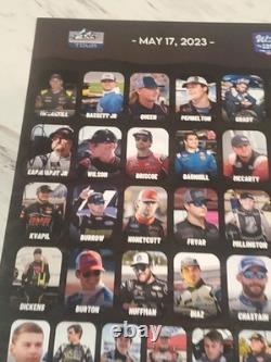 Dale Earnhardt Jr SIGNED 2023 North Wilkesboro CARS LATE MODEL Poster LIMITED ED