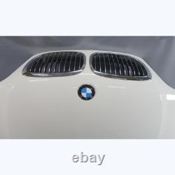 Damaged 03-06 BMW E46 3-Series 2dr Late Model Front Hood Cover Alpine White OEM