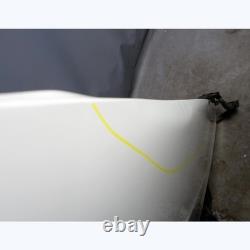 Damaged 03-06 BMW E46 3-Series 2dr Late Model Front Hood Cover Alpine White OEM
