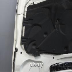 Damaged 03-06 BMW E46 3-Series 2dr Late Model Front Hood Cover Alpine White OEM