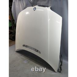 Damaged 03-06 BMW E46 3-Series 2dr Late Model Front Hood Cover Alpine White OE