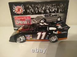 Denny Hamlin 2007 Action/adc #11 Fedex Express Late Model Dirt Car 1/24 Xrare