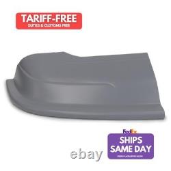 Dominator Race DOM2301-R-GRY Plastic Gray Nose fits Dirt Late Model Performance
