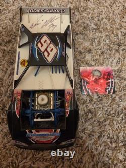 Donnie Moran #99 Signed Autographed Dirt Late Model 1/24 DieCast ADC PBM Sunoco