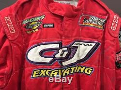 Donnie Moran Race Worn Drivers Firesuit Autographed Late model, Dirt, Outlaws