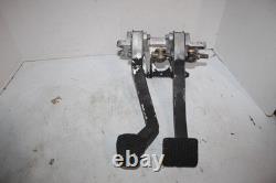 Dual brake and clutch pedal set ump imca asa arca dirt late model wilwood tilton