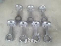 Eagle 6 Inch Rods JE 18 Degree Pistons Dirt Late Model Imca Race Car