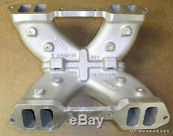 Edelbrock 2843 Victor Two-Piece Intake, Single Plane, 9° DIRT Late Model