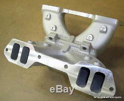 Edelbrock 2843 Victor Two-Piece Intake, Single Plane, 9° DIRT Late Model