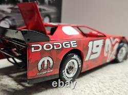 Elliott Sadler 1/24 2007 #19 Dodge Charger Late Model Dirt Car