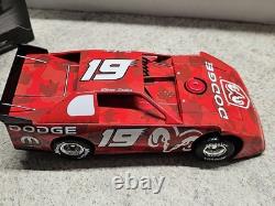 Elliott Sadler 1/24 2007 #19 Dodge Charger Late Model Dirt Car